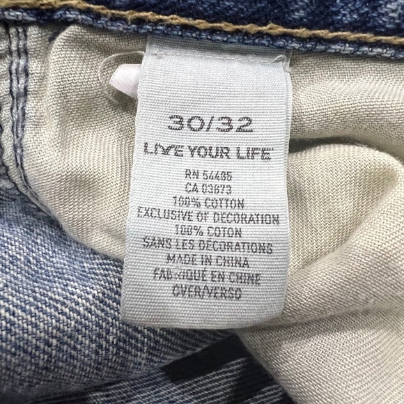 American Eagle Bootcut Distressed Jeans Size 30 x 32 Men's - Picture 4 of 6